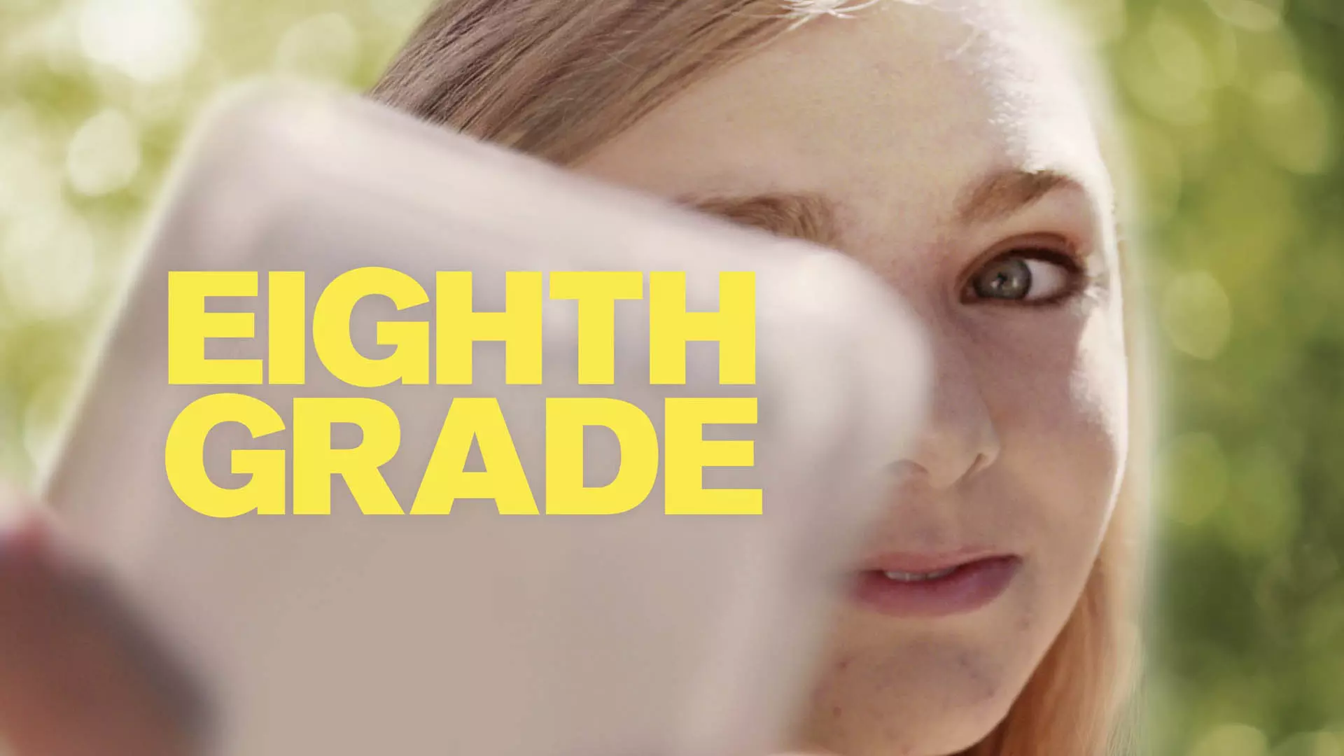 کاور فیلم Eighth Grade با حضور السی فیشر