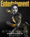 لورن ریدلوف در نقش مکری در تصویر روی جلد اختصاصی مجله Entertainment Weekly از فیلم Eternals