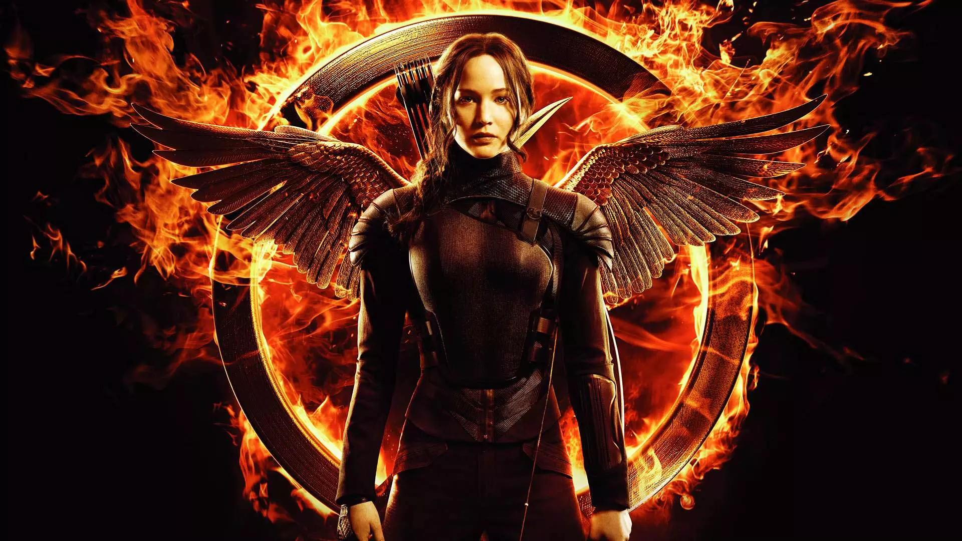 کاور فیلم the Hunger Games با حضور جنیفر لاورنس