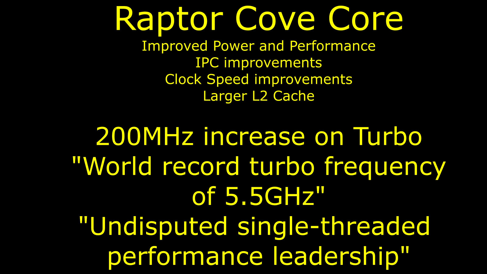 مشخصات پردازنده های Raptor Lake-S