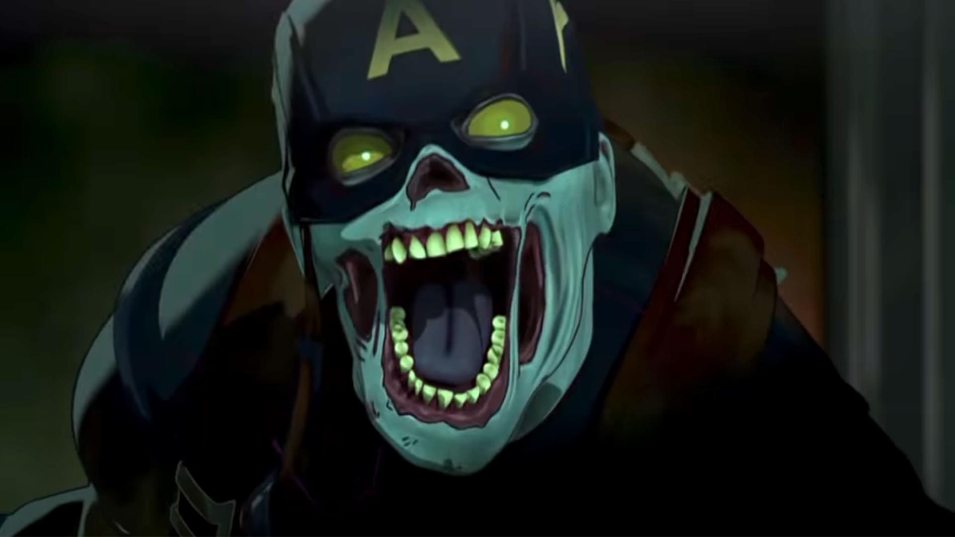 نسخه زامبی کاپیتان آمریکا در انیمیشن حضور نسخه زامبی شخصیت‌های مارول در پوستر جدید انیمیشن What If