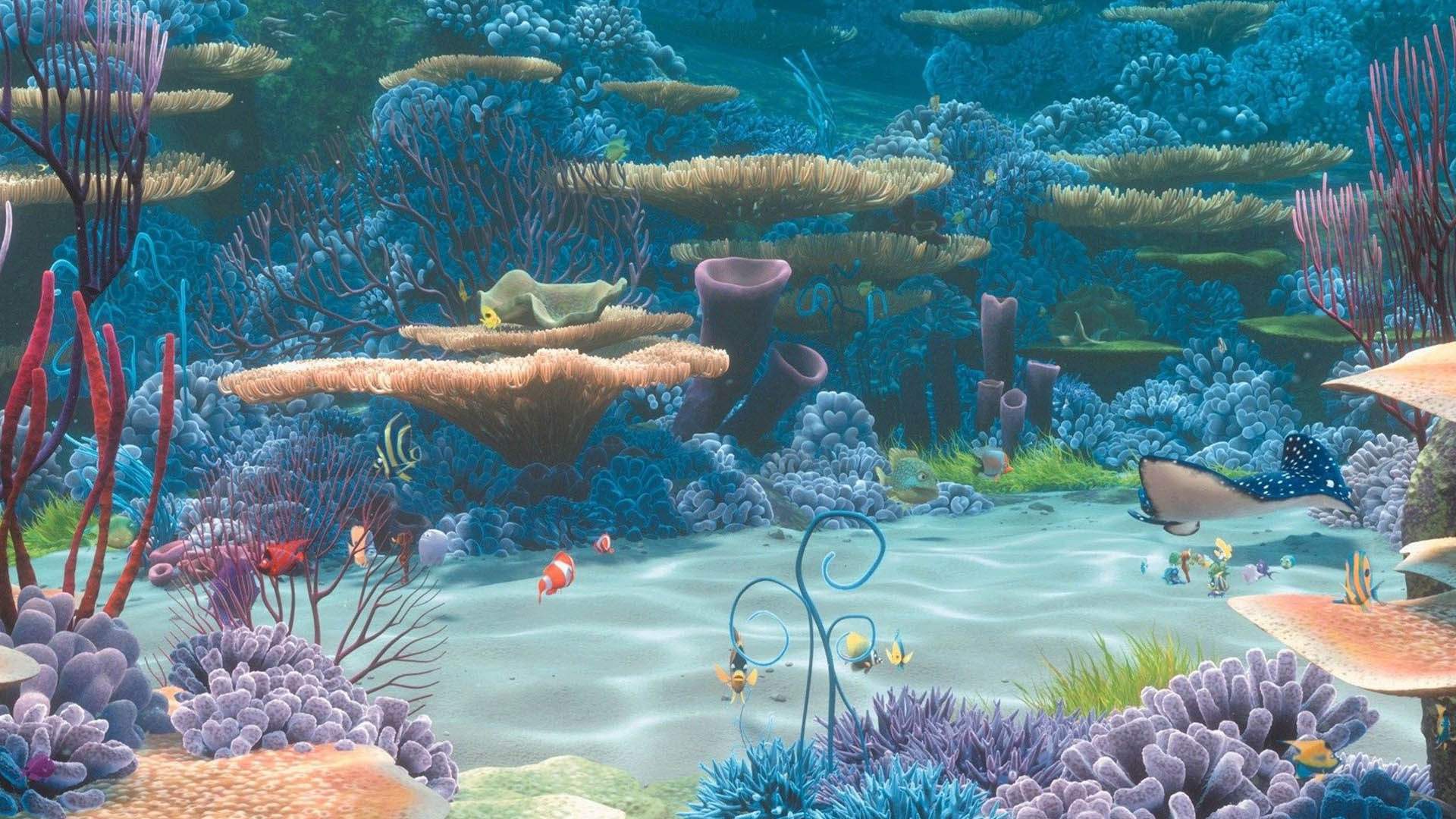 جهان زیر آب در انیمیشن Finding Nemo