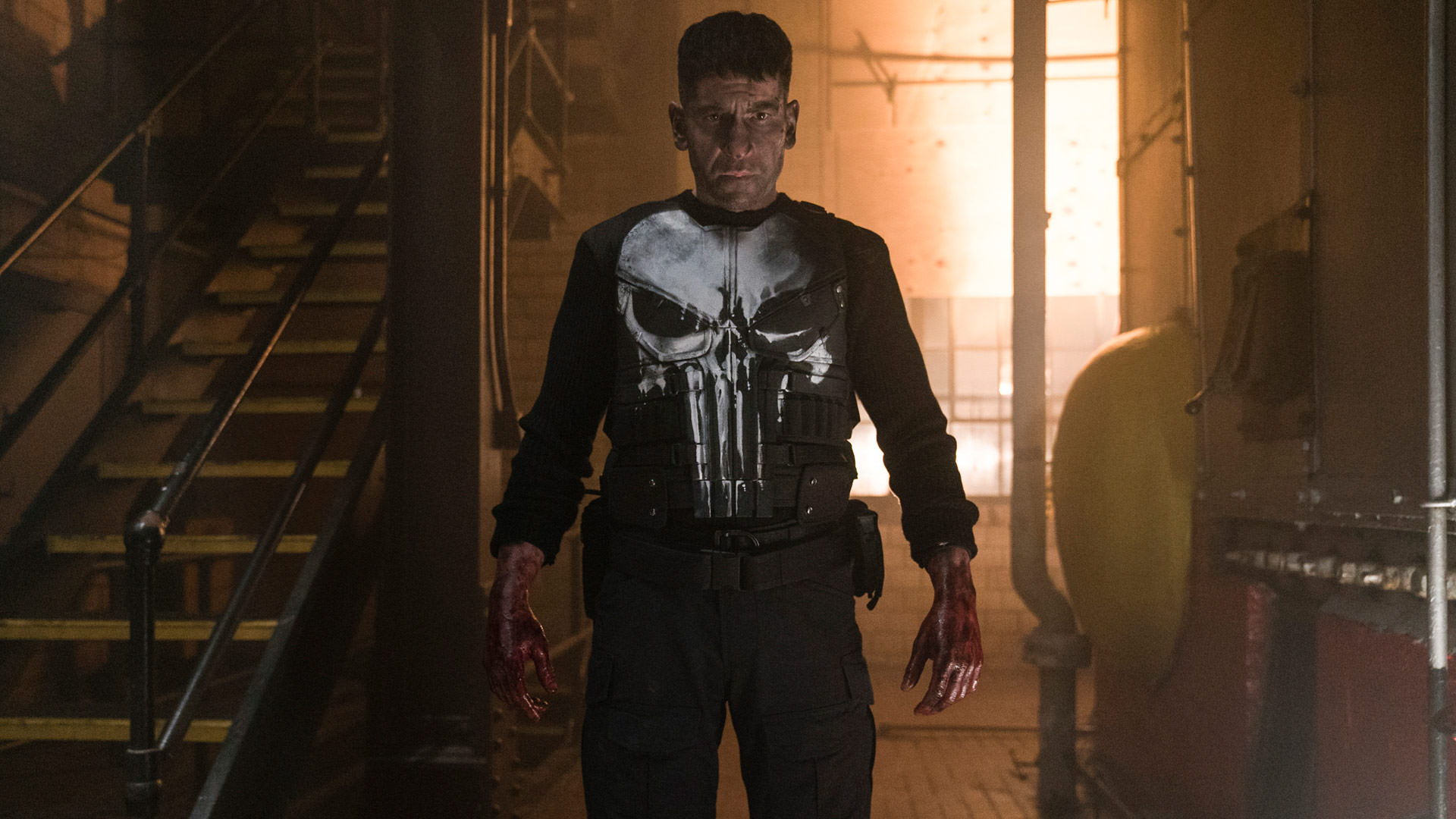 جان برنتال در نقش پانیشر در فصل اول سریال The Punisher
