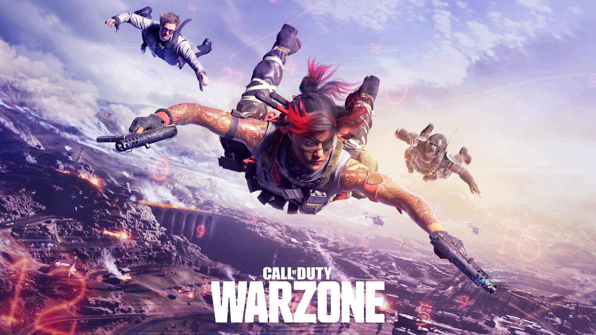 فصل پنجم بازی call of duty: warzone همراه شخصیت‌های جدید در آسمان