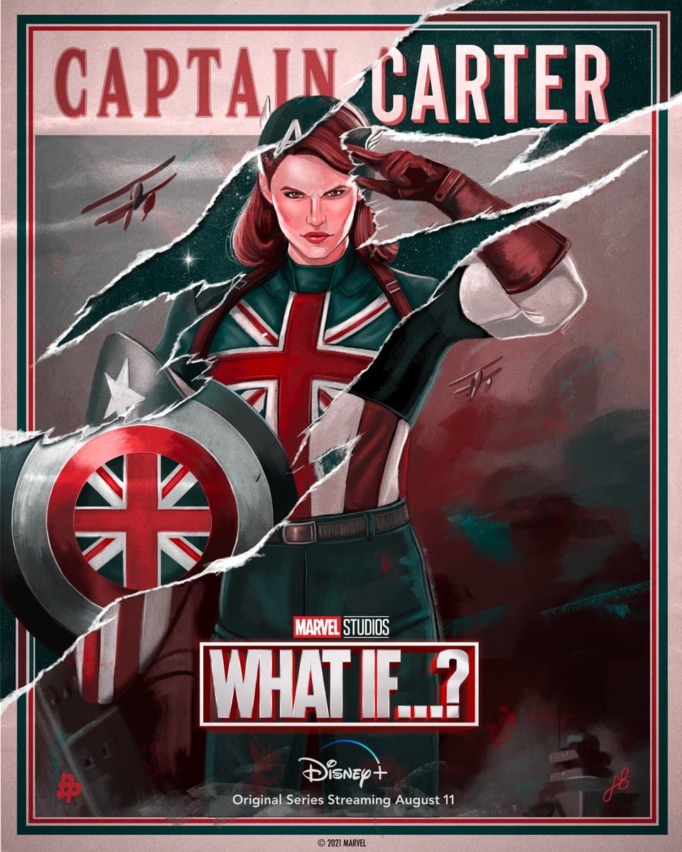 پوستر کاپیتان پگی کارتر در انیمیشن What If