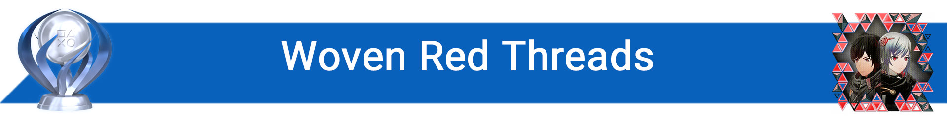 تروفی Woven Red Threads