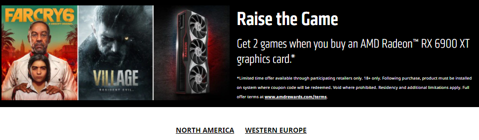 باندل Raise the Game کارت گرافیک AMD