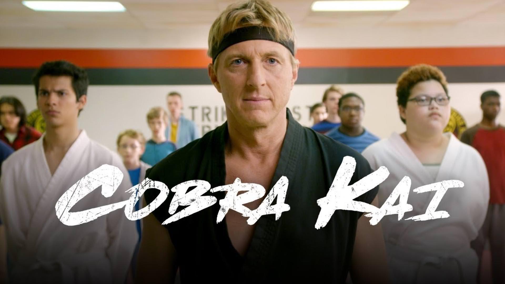 کلاس کاراته در سریال Cobra Kai