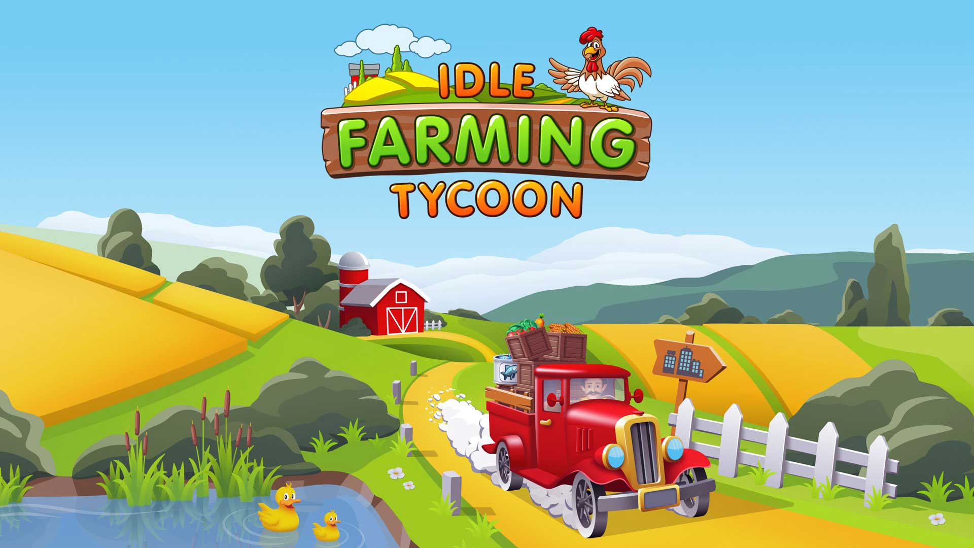 بازی مزرعه داری Idle Farm Tycoon