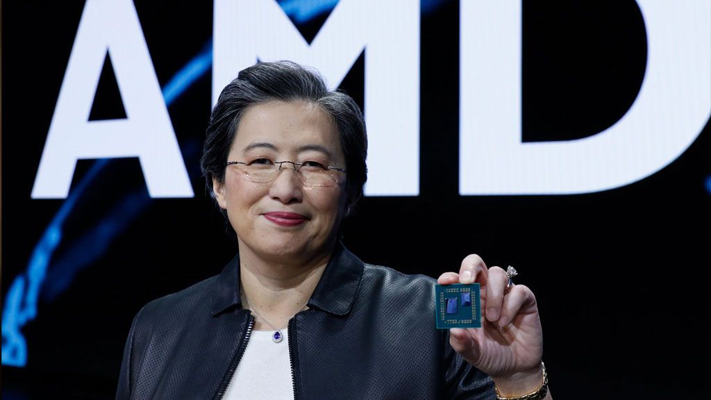 تراشه AMD در دست لیسا سو