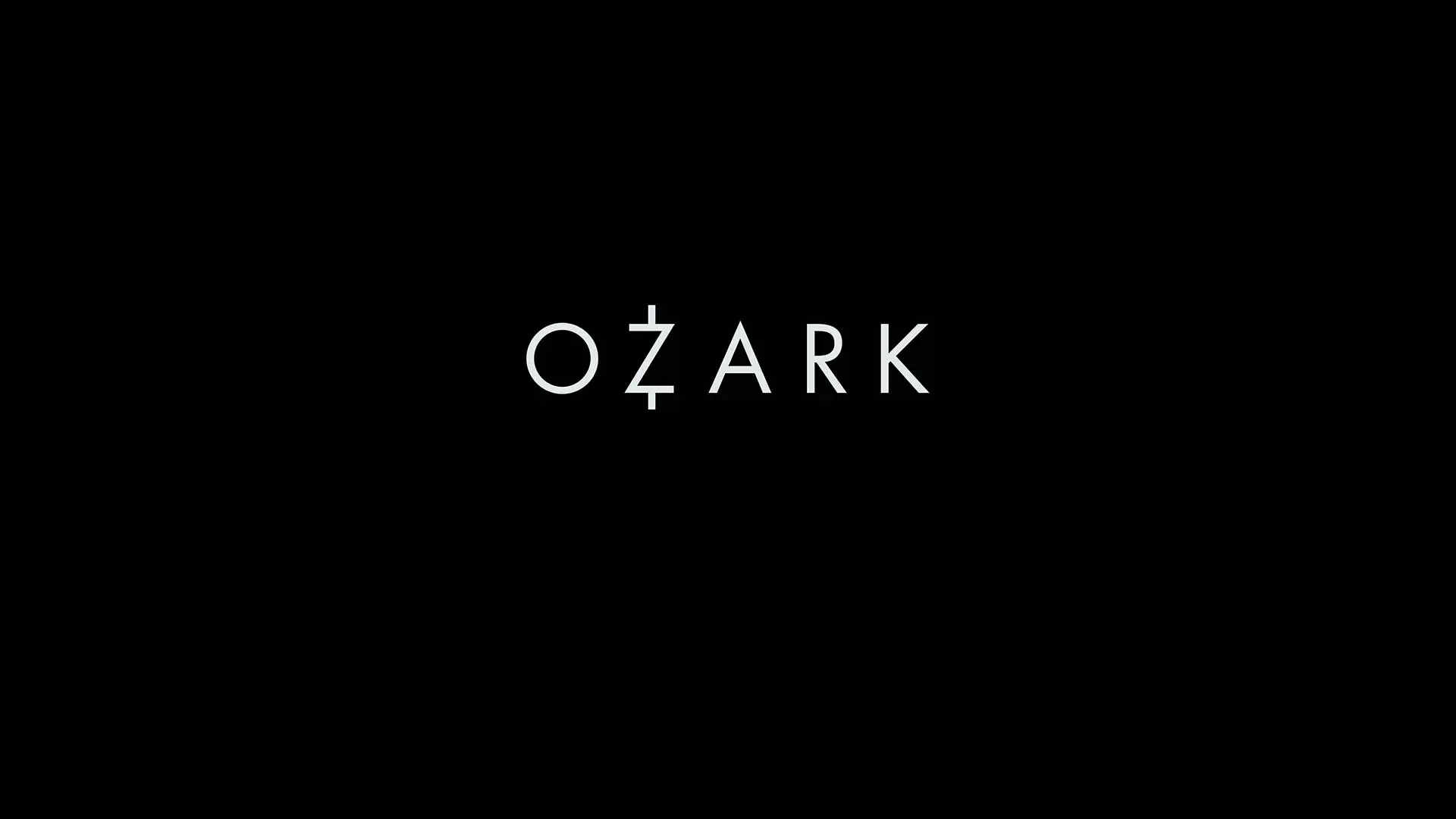 پوستر سریال Ozark به رنگ مشکی