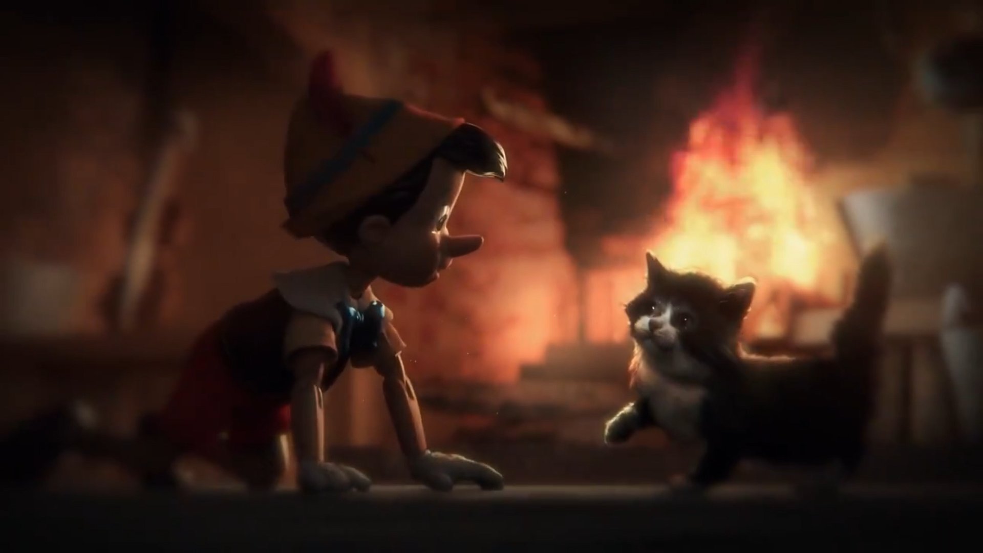 پینوکیو و گربه در فیلم رابرت زمکیس