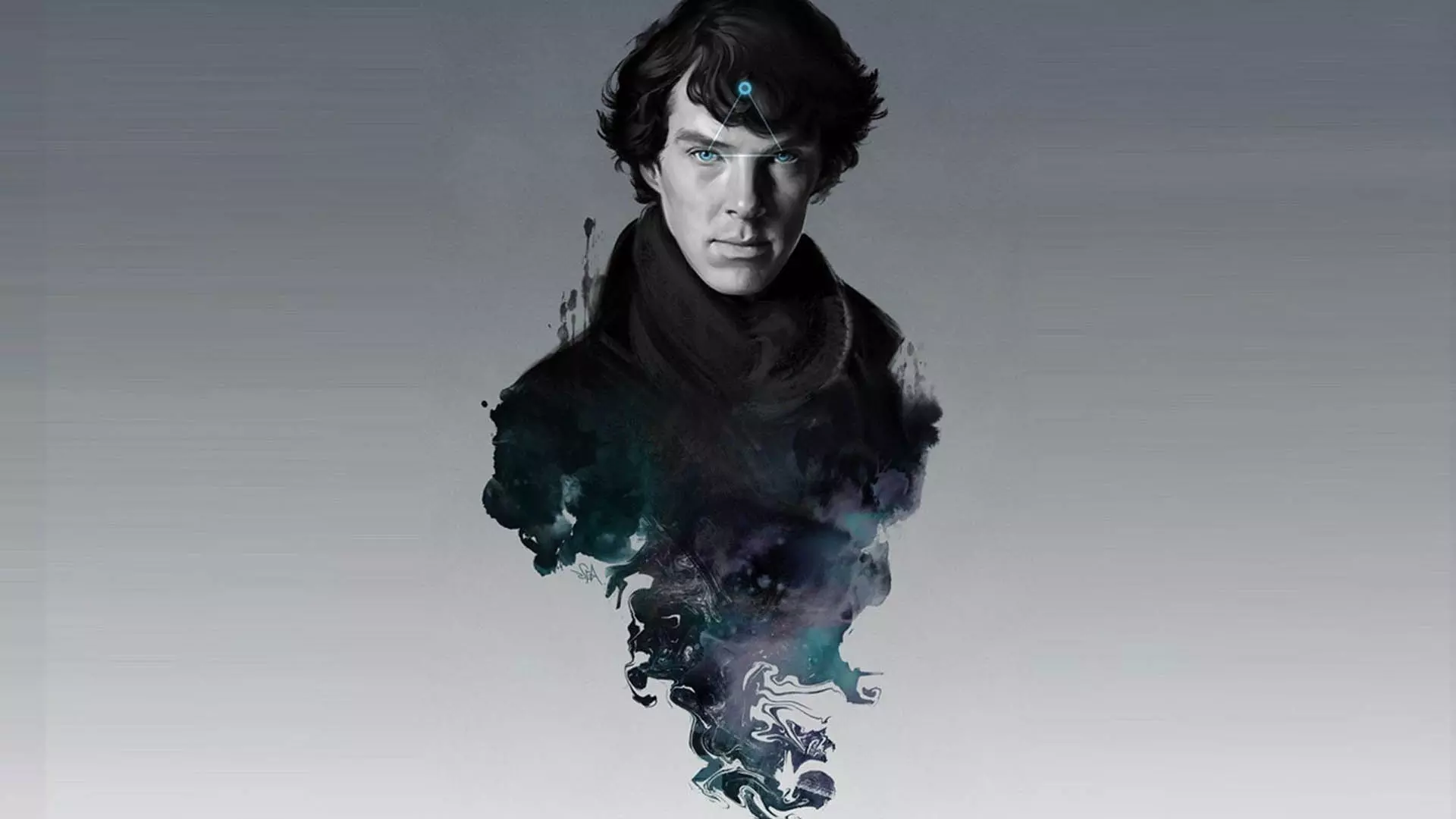 فن آرت شخصیت شرلوک هلمز در سریال Sherlock