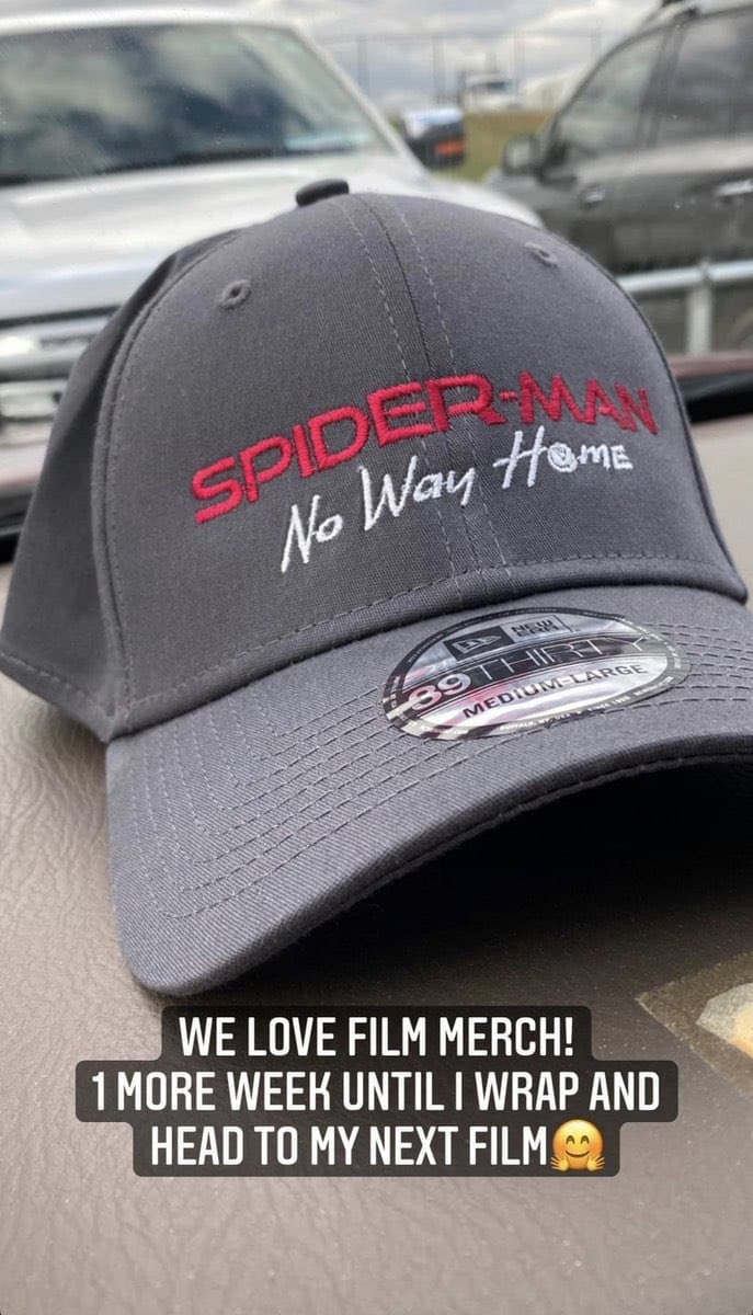 کلاه اعضای تیم تولید فیلم Spider-Man: No Way Home