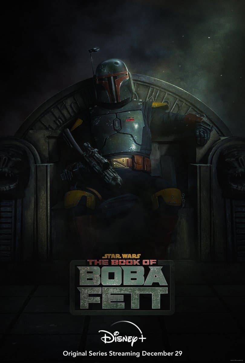 بوبا فت در اولین پوستر سریال The Book of Boba Fett