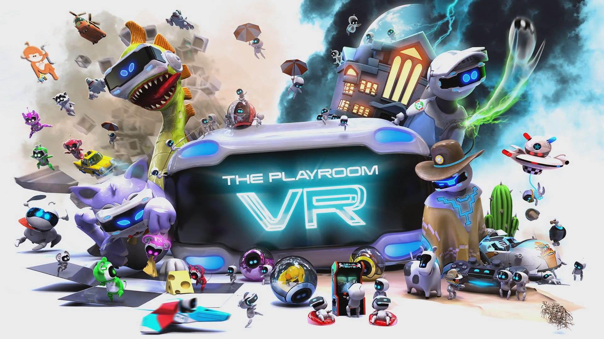 شخصیت‌های بازی The Playroom VR