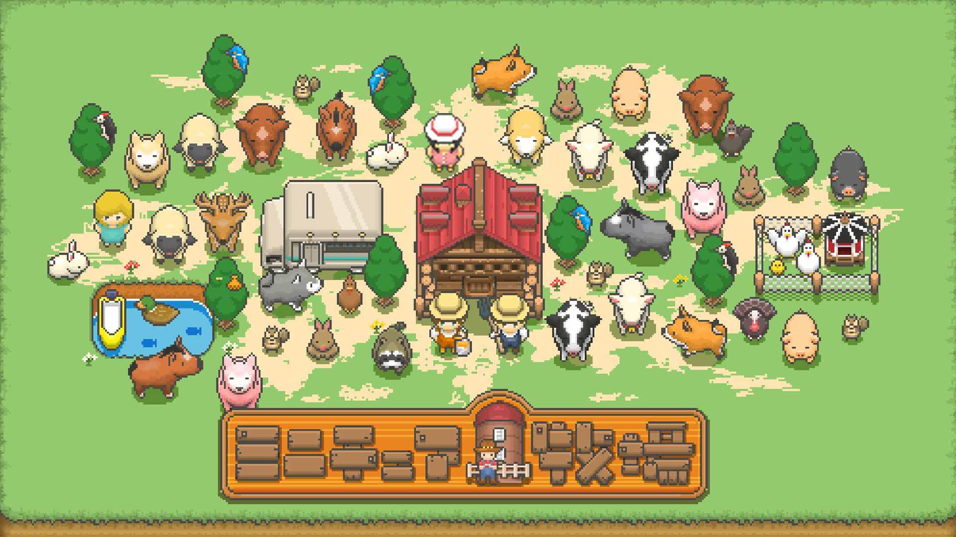 بازی مزرعه داری Tiny Pixel Farm