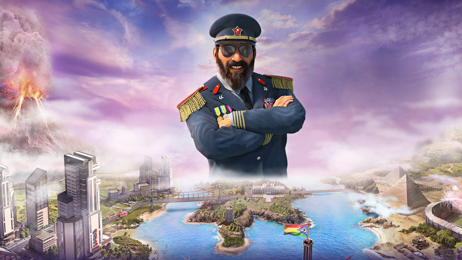 ژنرال بر فراز جزیره در Tropico 6