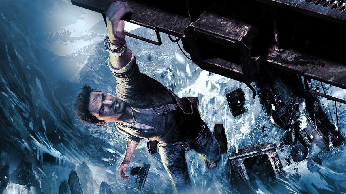 بازی Uncharted 2: Among Thieves ناتی داگ و نیتن دریک در آستانه سقوط