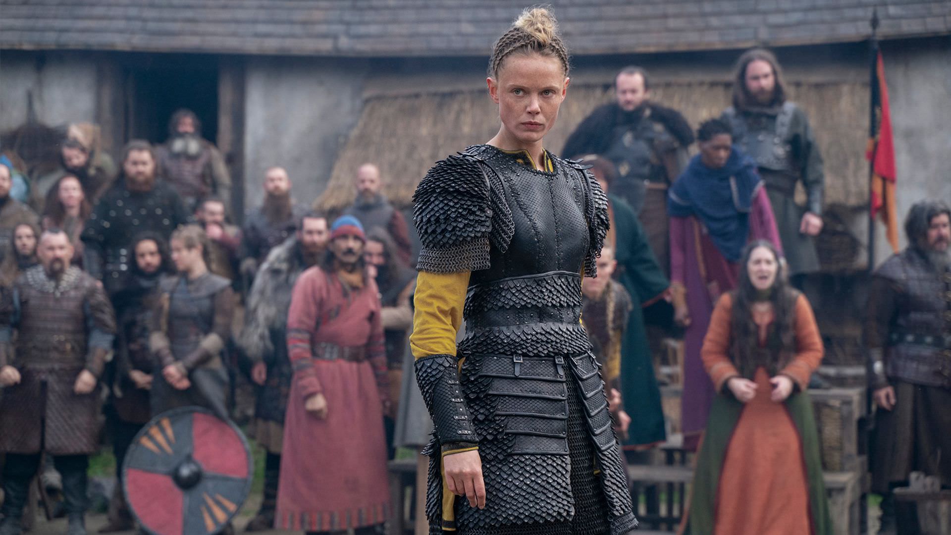 فریدا گوستافسون در نقش فریدیس در سریال Vikings: Valhalla 