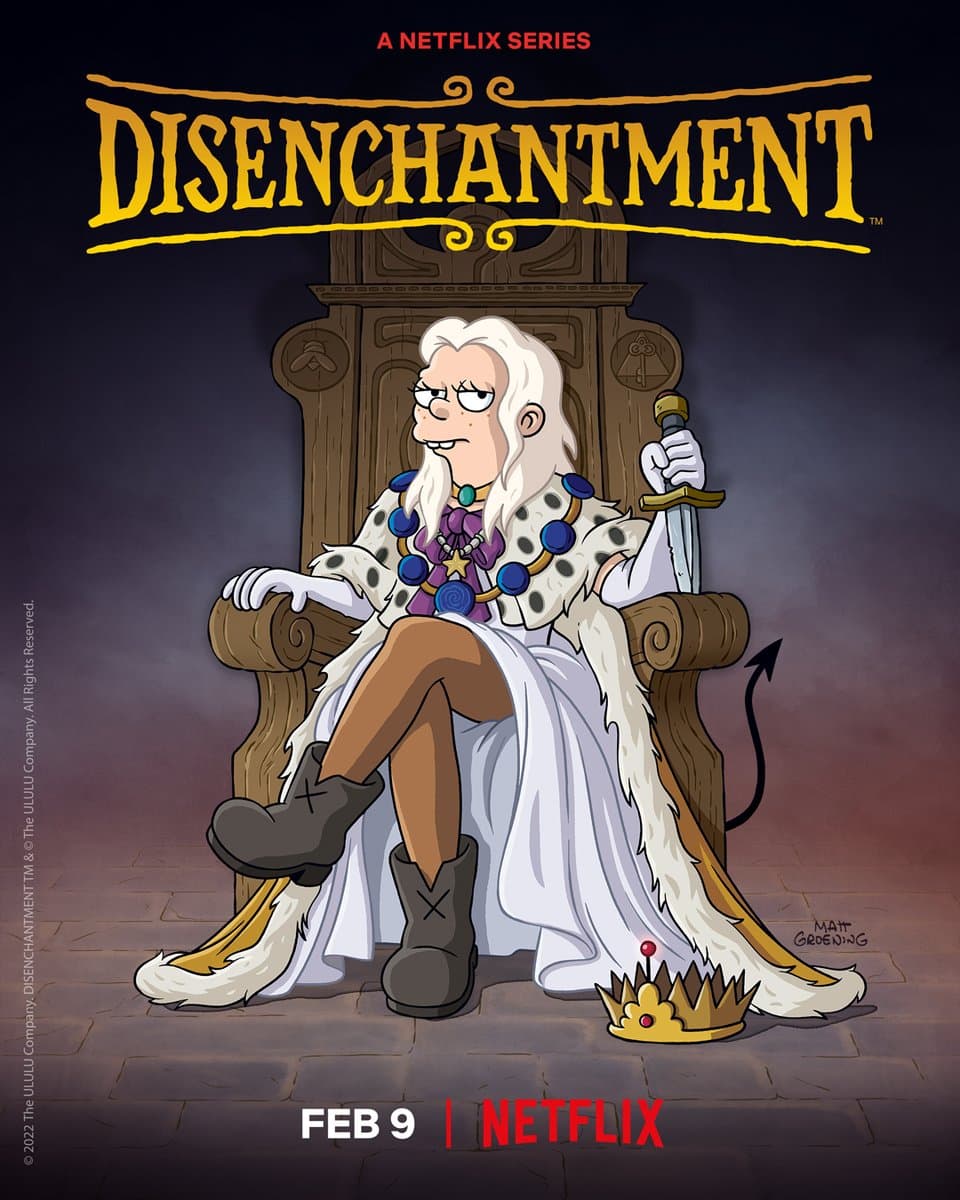 پوستر فصل چهارم انیمیشن Disenchantment