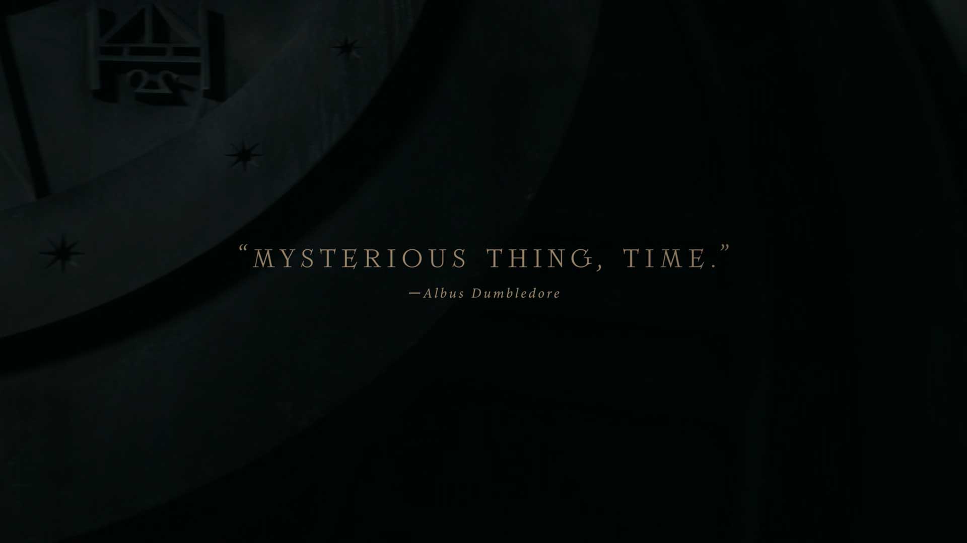نقل قول از آلبوس دامبلدور در آغاز برنامه Return To Hogwarts شبکه HBO Max