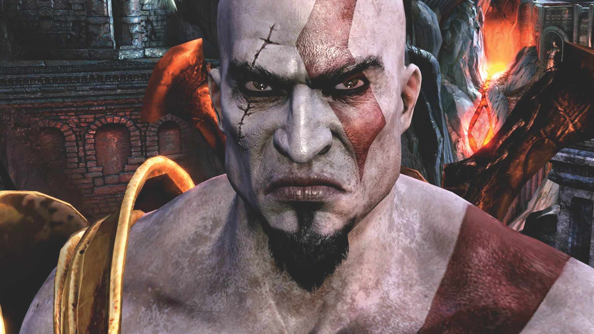 کریتوس در بازی God of War 3