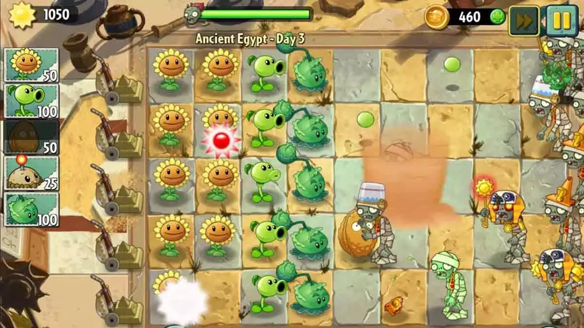 بازی Plants vs. Zombies™ 2 استراتژی زامبی کش