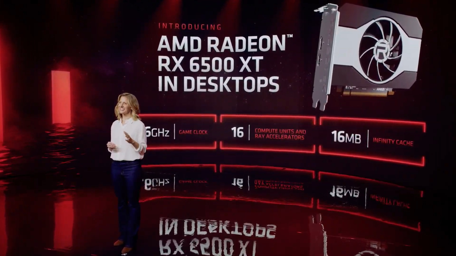 AMD از کارت گرافیک ارزان قیمت Radeon RX 6500XT رونمایی کرد