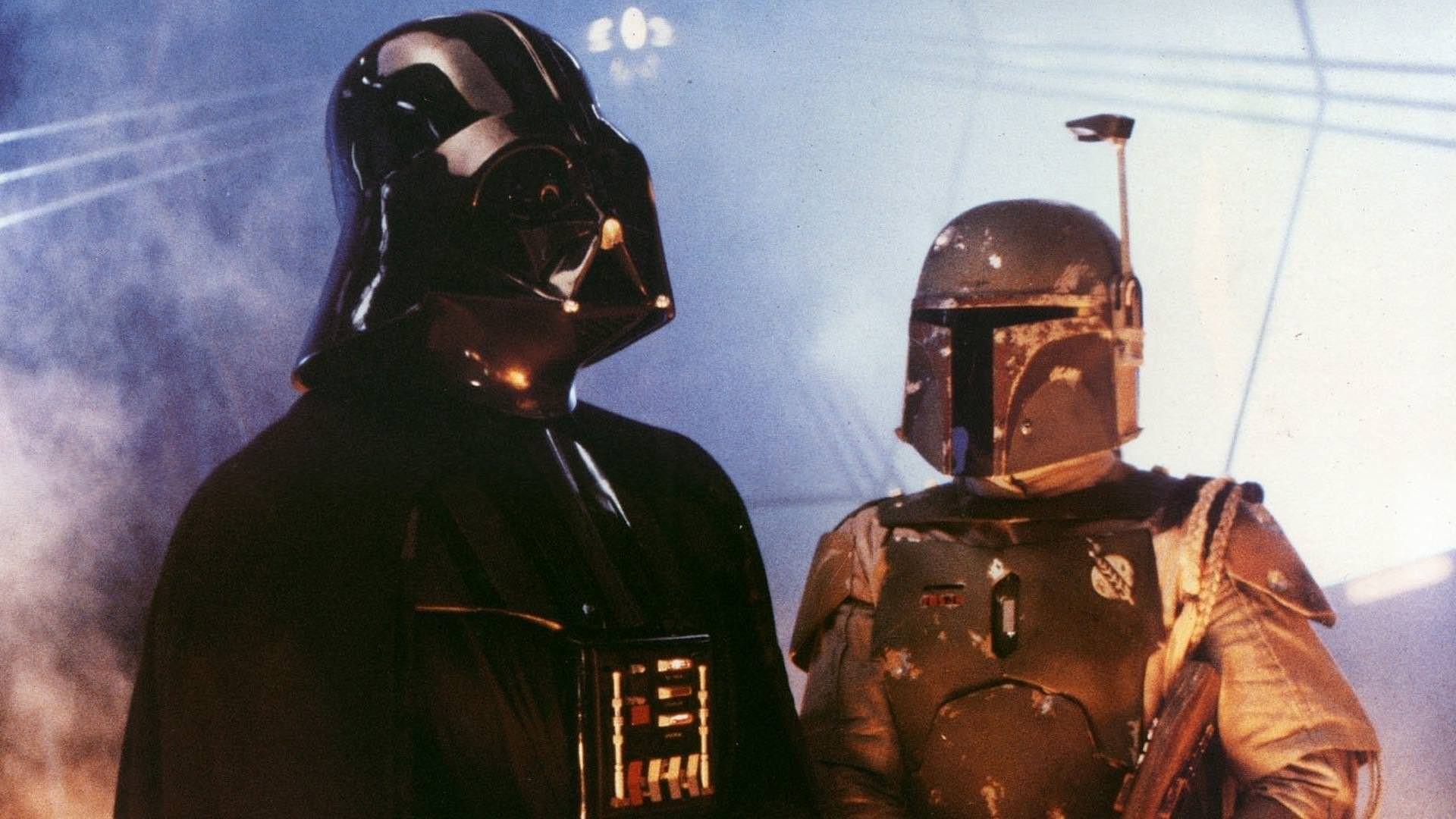 دارث ویدر و بوبا فت در فیلم The Empire Strikes Back 