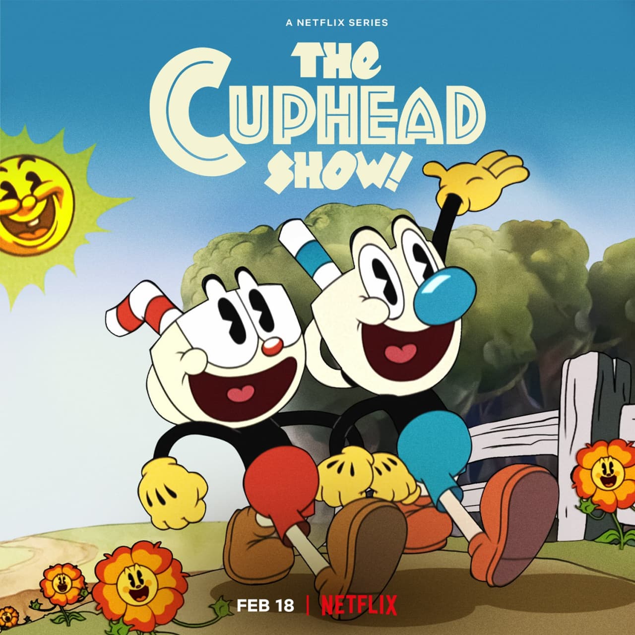 پوستر فصل اول انیمیشن The Cuphead Show