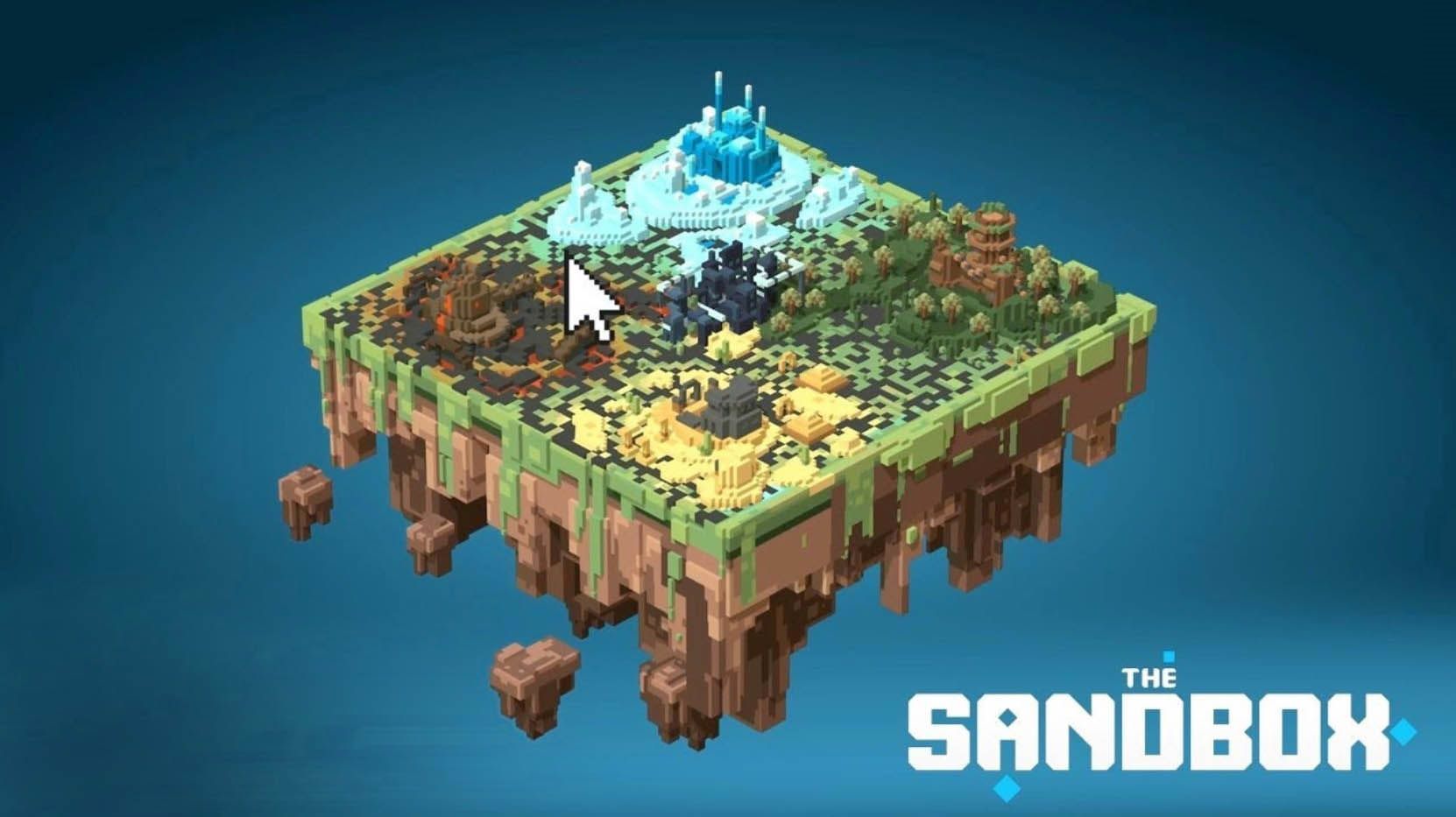 نقشه بازی The Sandbox