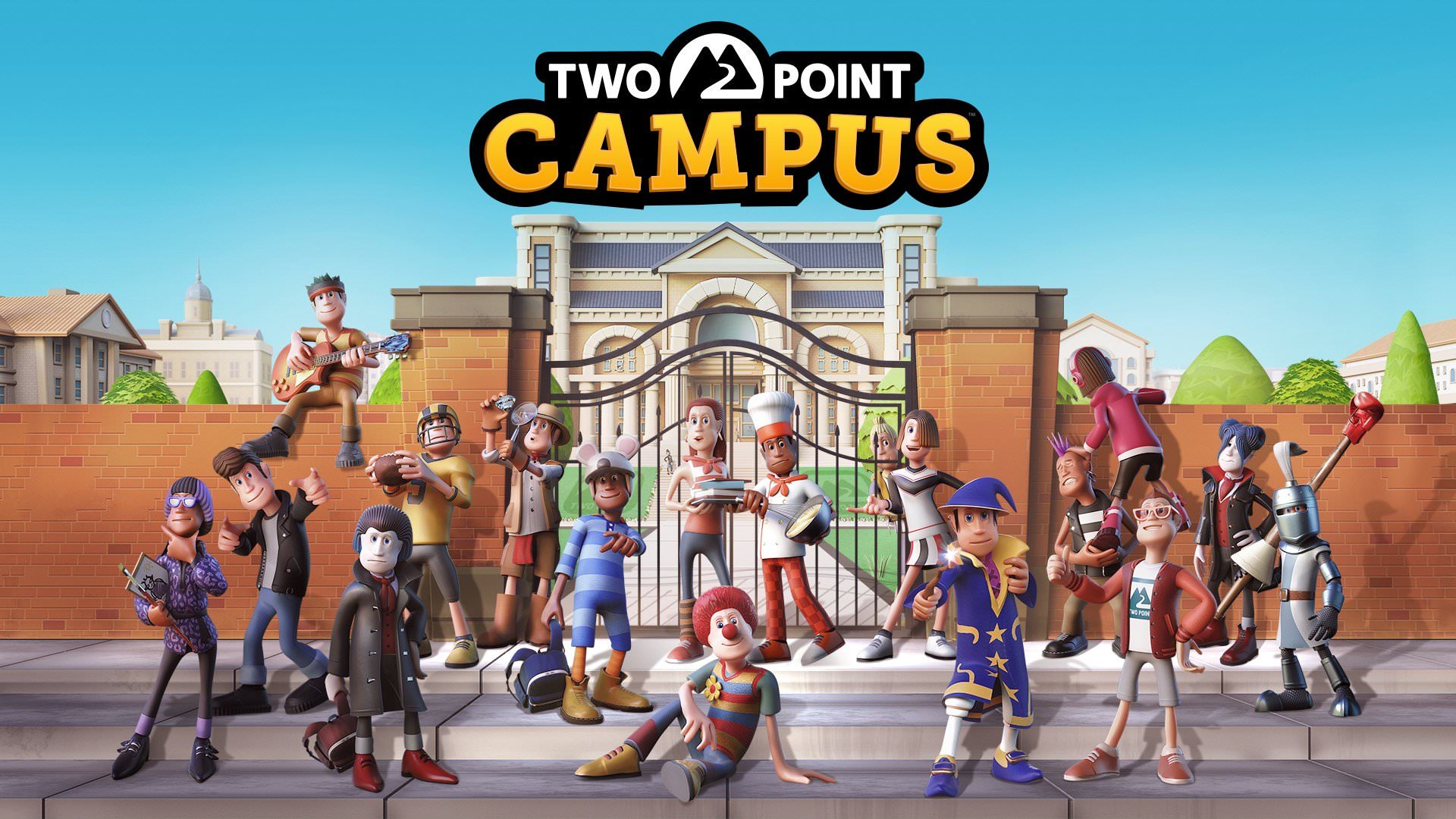 کاراکترهای بازی شبیه‌ساز مدیریت Two Point Campus