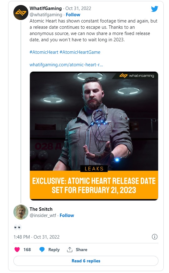 شایعه درباره Atomic Heart