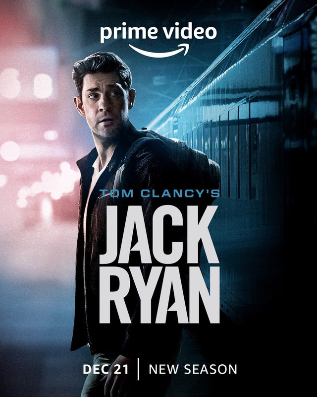 جان کرازینسکی در نقش جک رایان در پوستر جدید فصل سوم سریال Jack Ryan