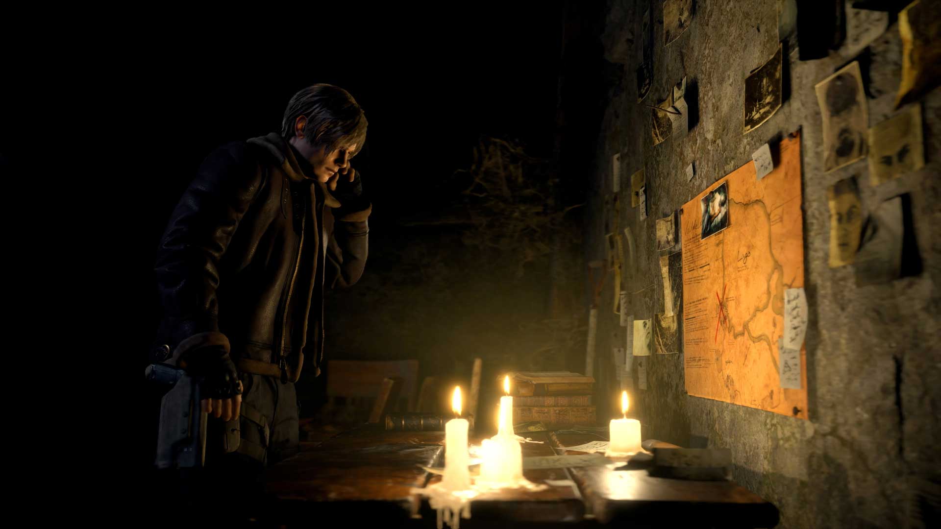 لیان اسکات کندی مشغول بررسی سرنخ ها در نسخه ریمیک بازی Resident Evil 4