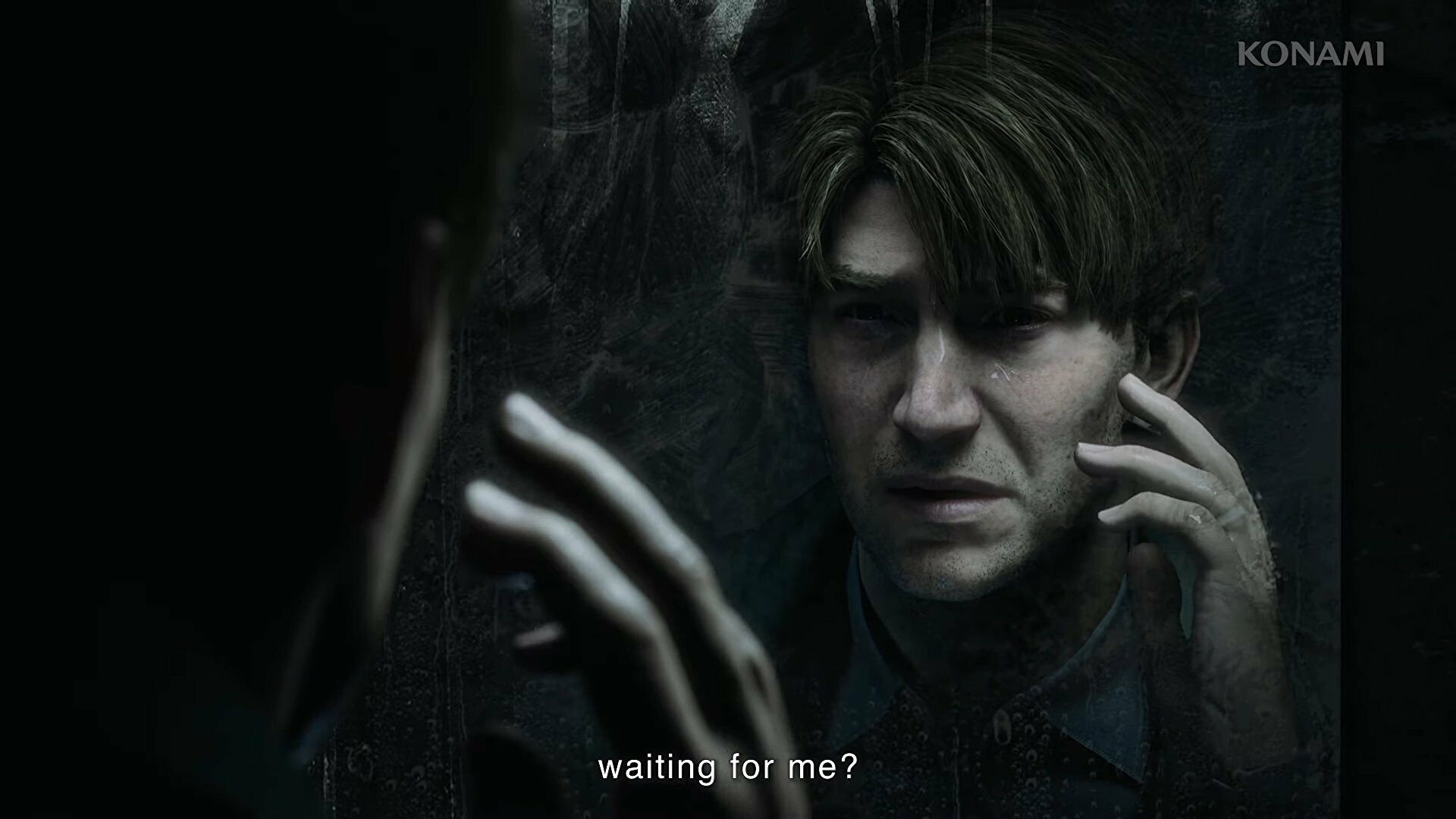 جیمز در بازسازی Silent Hill 2 در آینه به خود نگاه می کند
