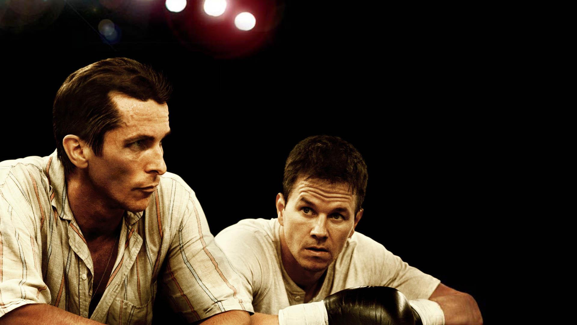کریستین بیل و مارک والبرگ در فیلم The Fighter