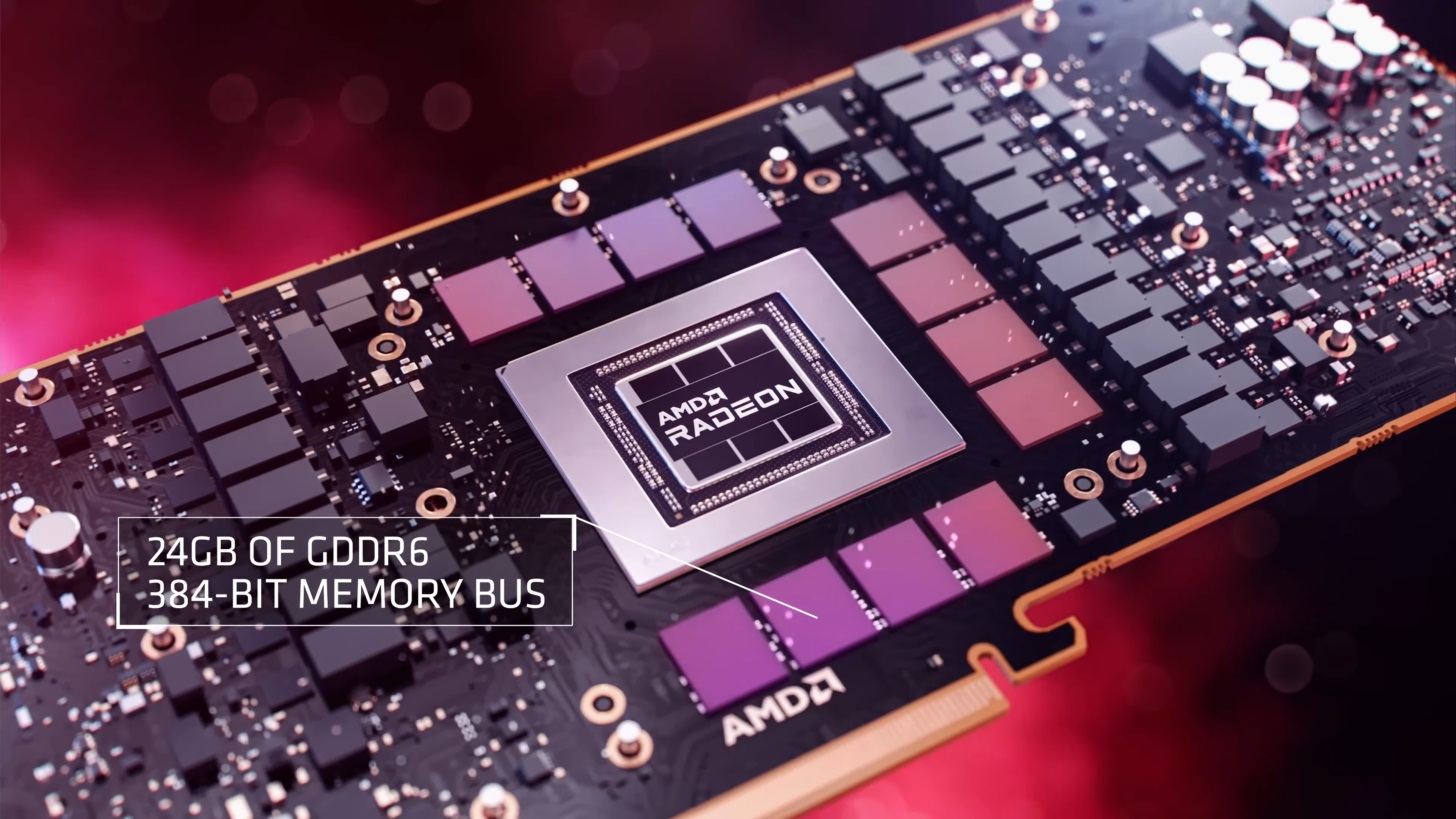 PCB کارت گرافیک AMD Radeon RX 7900 XTX 24 GB