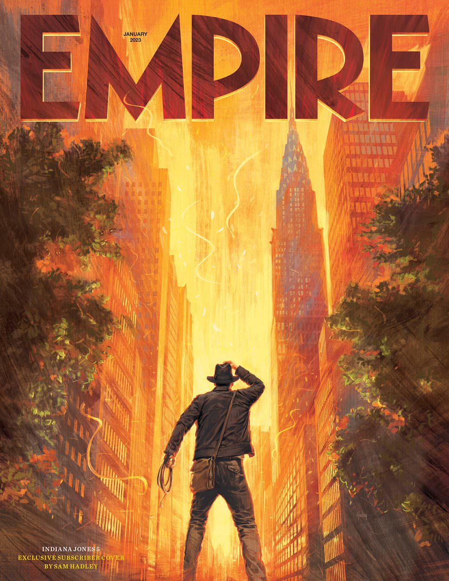 جلد شماره دوم Empire برای فیلم Indiana Jones 5