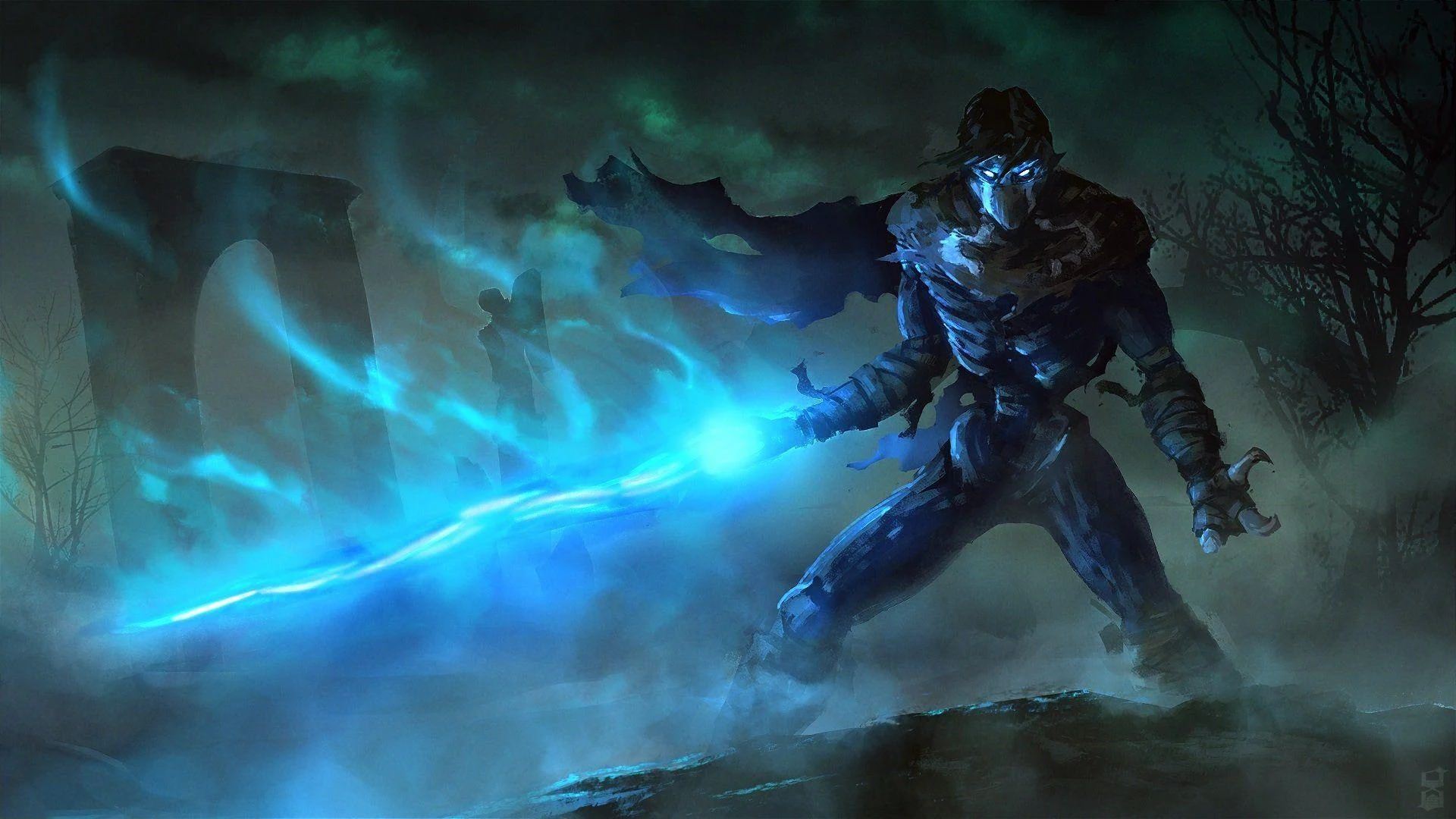شخصیت اصلی بازی Legacy of Kain و شمشیر جادویی آبی