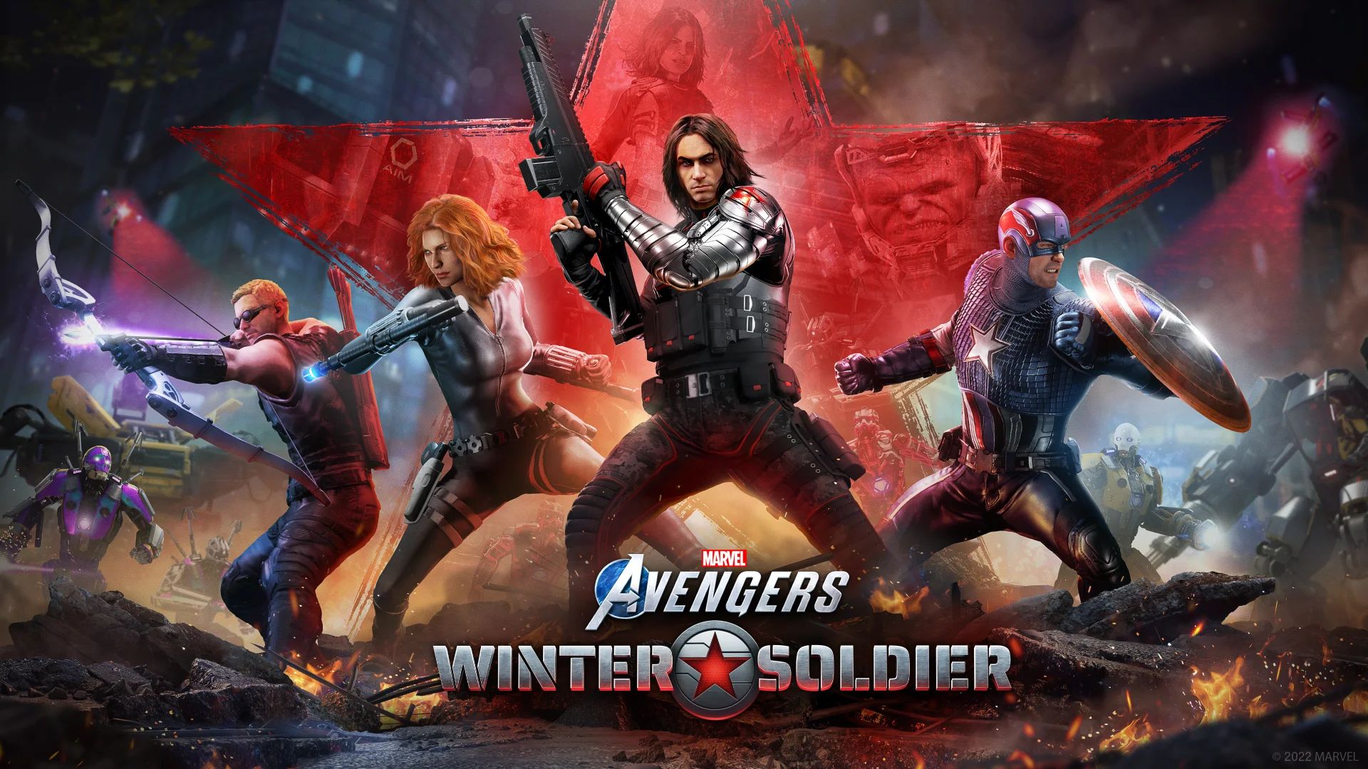 Winter Soldier در کنار انتقام جویان بازی Marvel’s Avengers