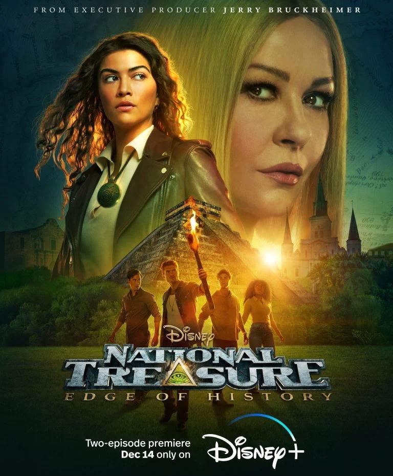 پوستر سریال National Treasure: Edge of History شبکه‌ی دیزنی پلاس