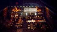 محیط داخلی یک رستوران در بازی Octopath Traveler 2