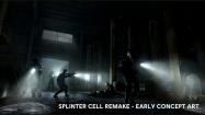 سربازان دشمن به دنبال سم فیشر در محیط تاریک ریمیک Splinter Cell
