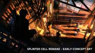 سم فیشر در حال بررسی دشمنان در ریمیک Splinter Cell