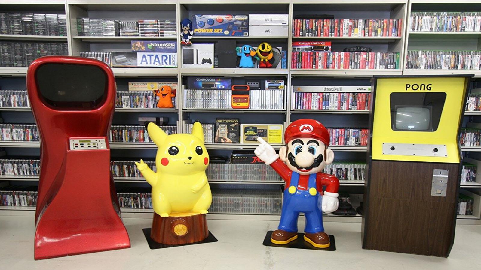 ماریو، پیکاچو و دستگاه‌های آرکید در موزه بازی‌های استرانگ