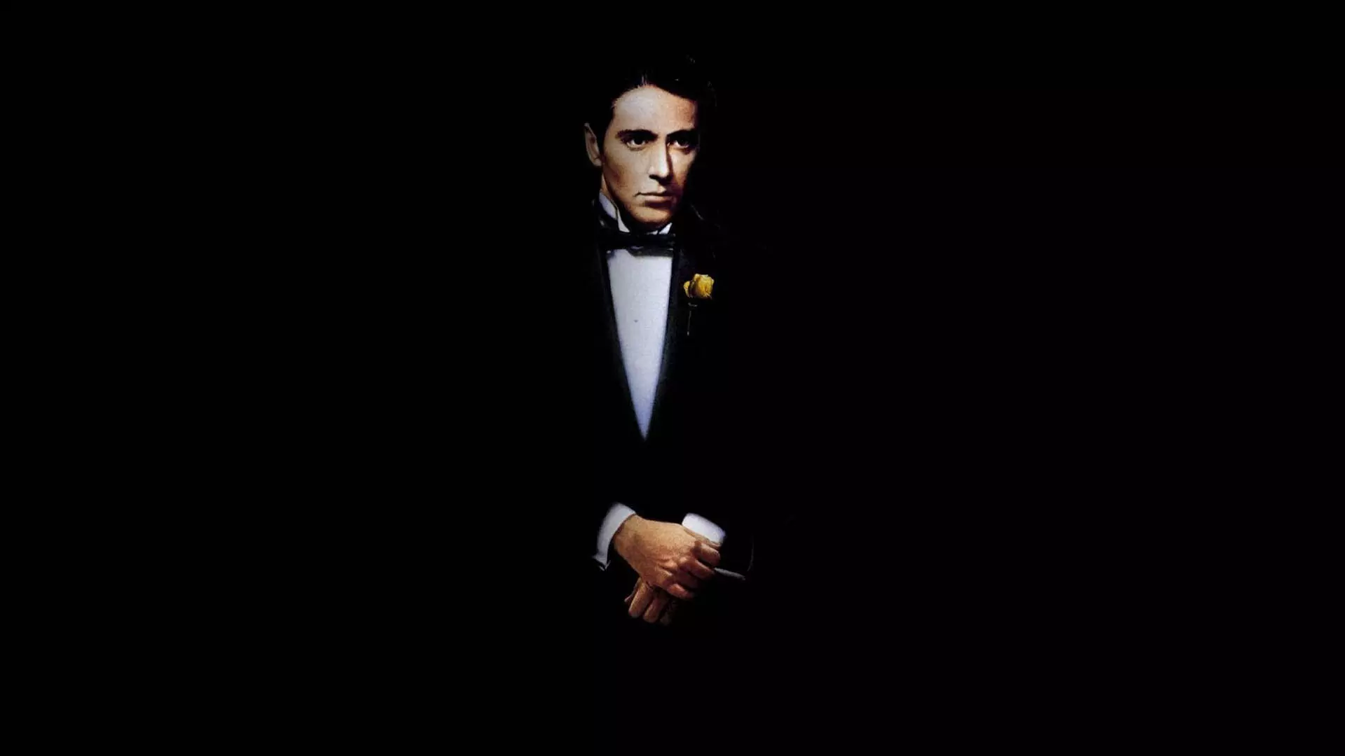 Al Pacino dans la couverture du film The Godfather Part II
