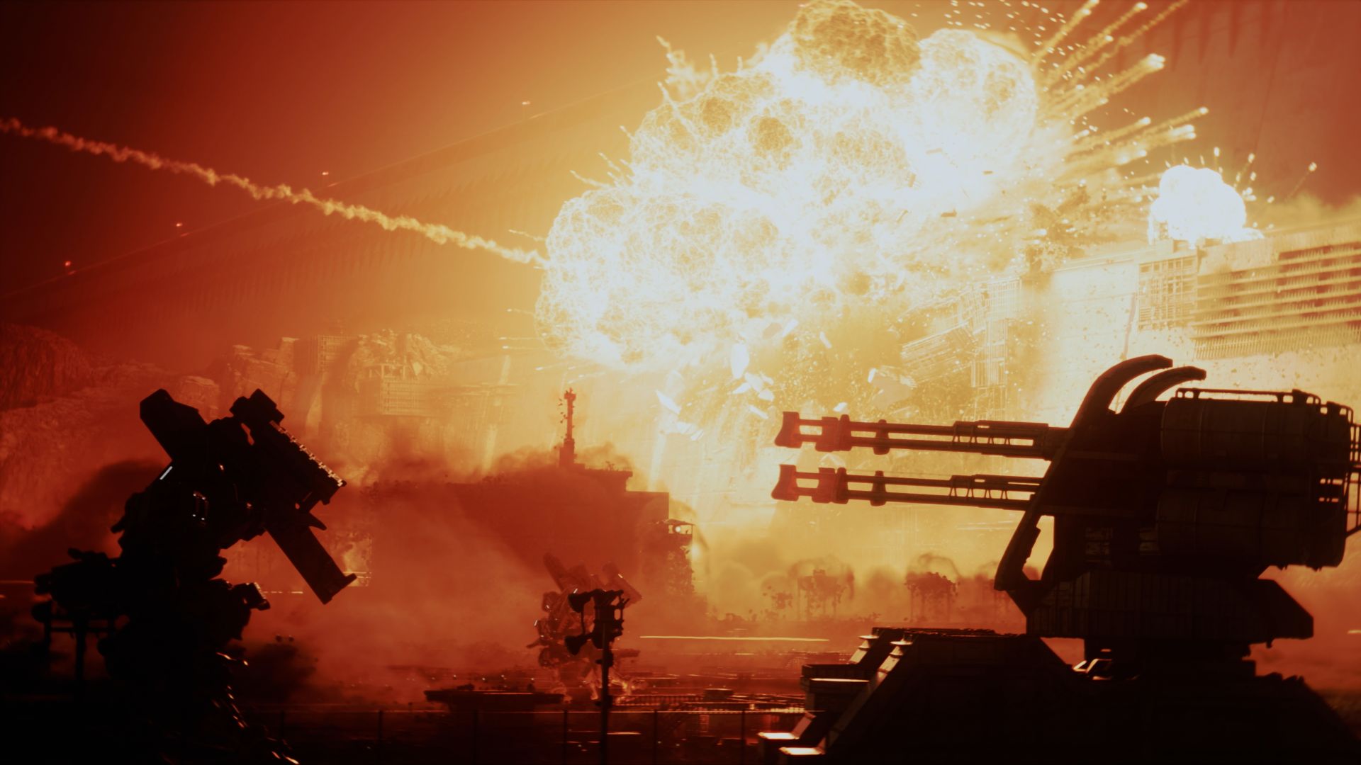 انفجار بزرگ در تاسیسات نظامی Armored Core 6: Fires of Rubicon
