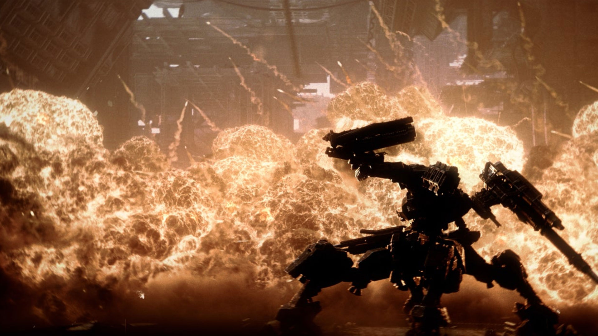 انفجار در مبارزات بازی Armored Core VI